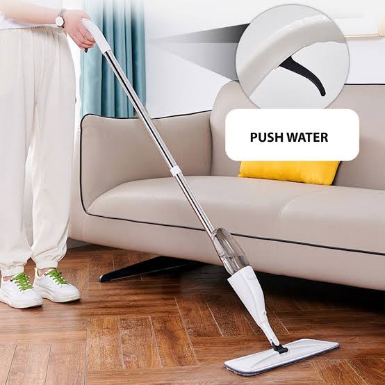 Premium Spray Floor Mop with Refillable Water Tank