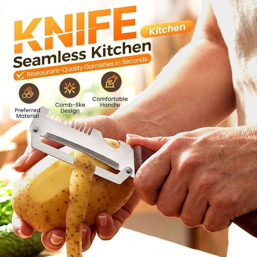 3-in-1 Multifunctional Knife Peeler
