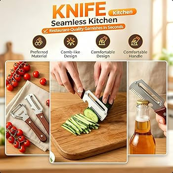 3-in-1 Multifunctional Knife Peeler