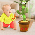 Interactive Dancing Cactus Toy with Music & Voice Repeat