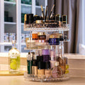 360 rotating cosmetic organizer