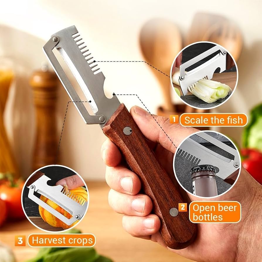 3-in-1 Multifunctional Knife Peeler