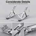 Adjustable Aluminum Laptop Stand