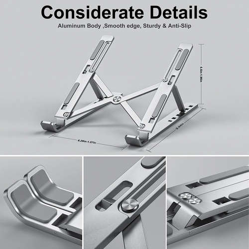 Adjustable Aluminum Laptop Stand