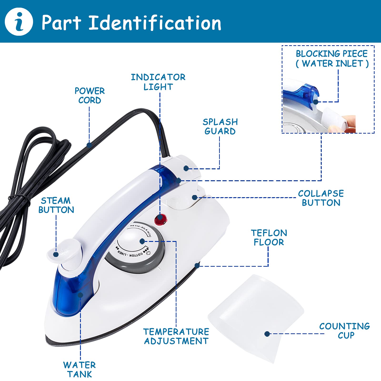 Mini Travel Steam Iron