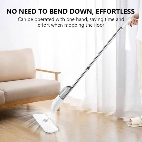 Premium Spray Floor Mop with Refillable Water Tank