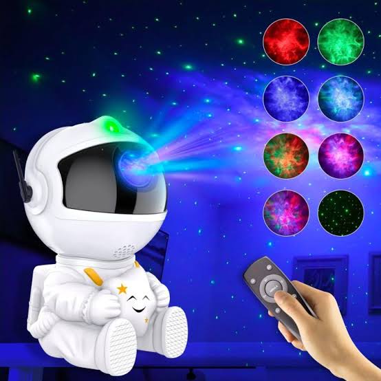 Astronaut Galaxy Projector Lamp